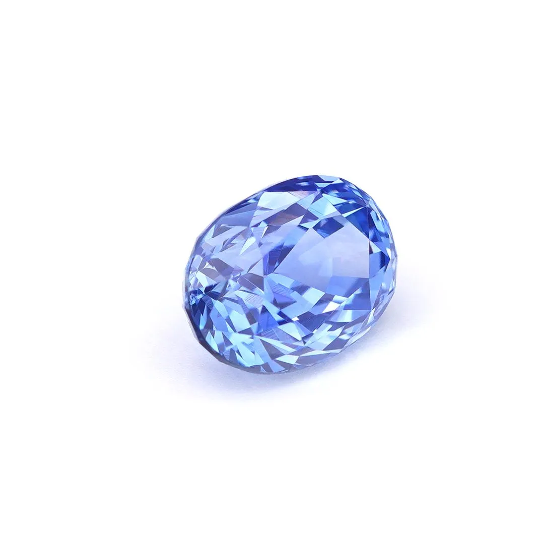 Sri Lankan Ceylon Blue Sapphire - Un heated - Image 3