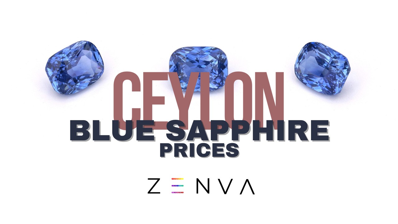 You are currently viewing Ceylon Blue Sapphire Prices in 2024 – What You Need to Know