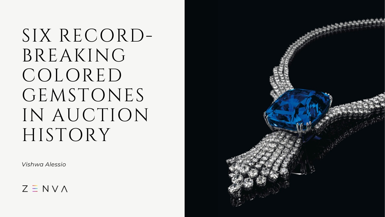 Read more about the article 6 Record-Breaking Colored Gemstones Sold at Auctions (Excluding Diamonds)