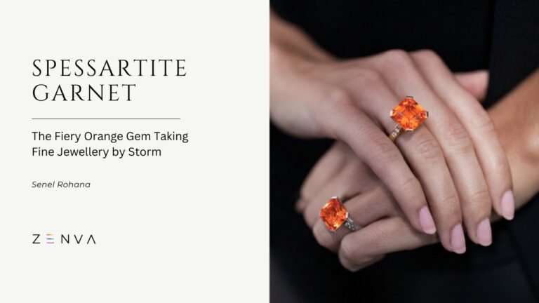 Read more about the article Spessartite Garnet: The Fiery Orange Gem Taking Fine Jewellery by Storm