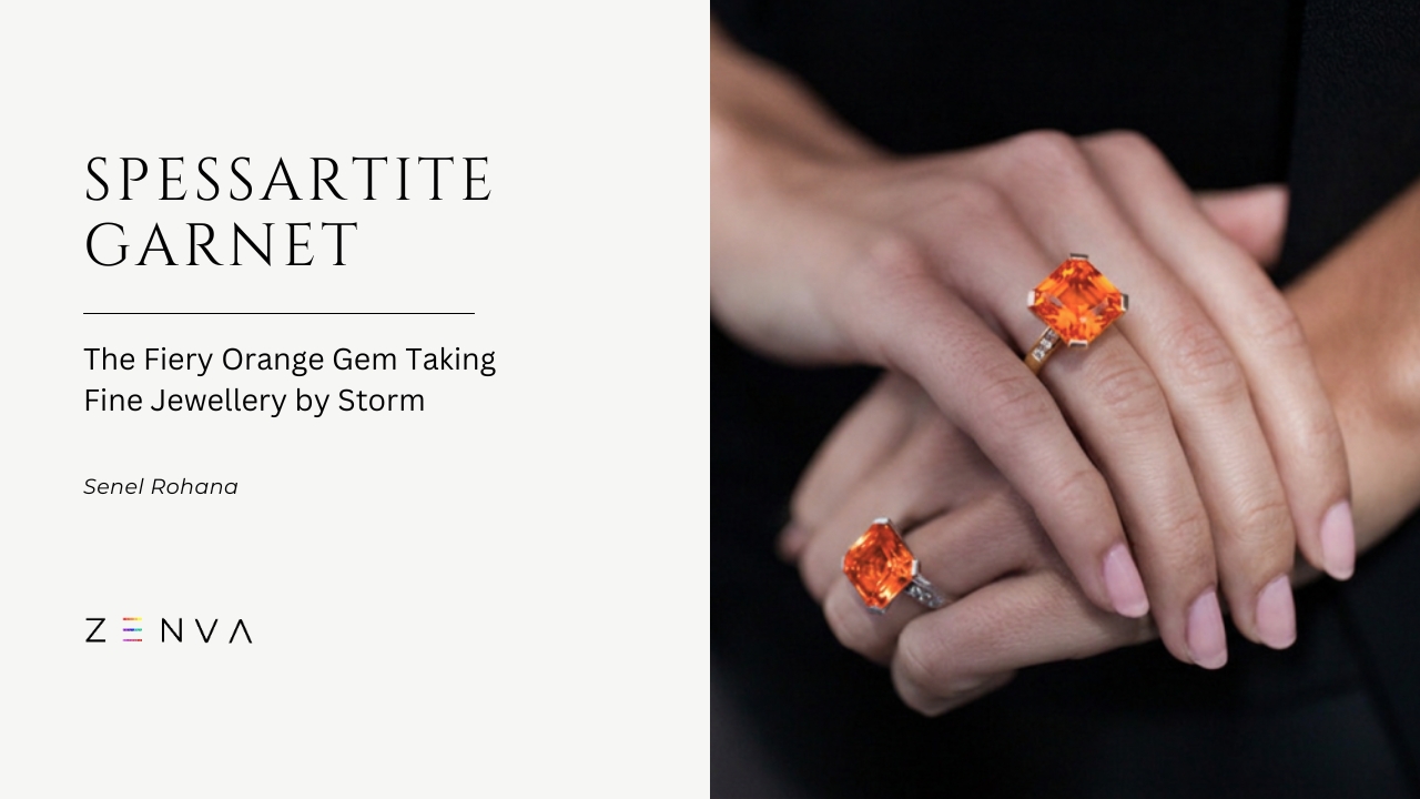 Read more about the article Spessartite Garnet: The Fiery Orange Gem Taking Fine Jewellery by Storm